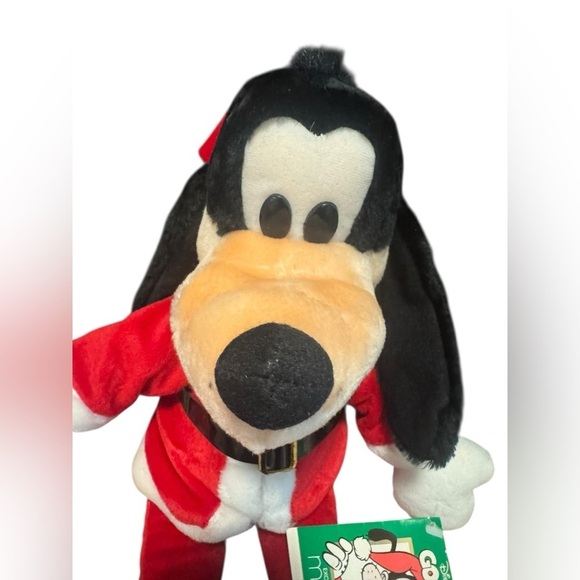 Vintage Disney Goofy Santa Plush Doll Christmas Macy's Exclusive 18” W/ Tag - Picture 6 of 12